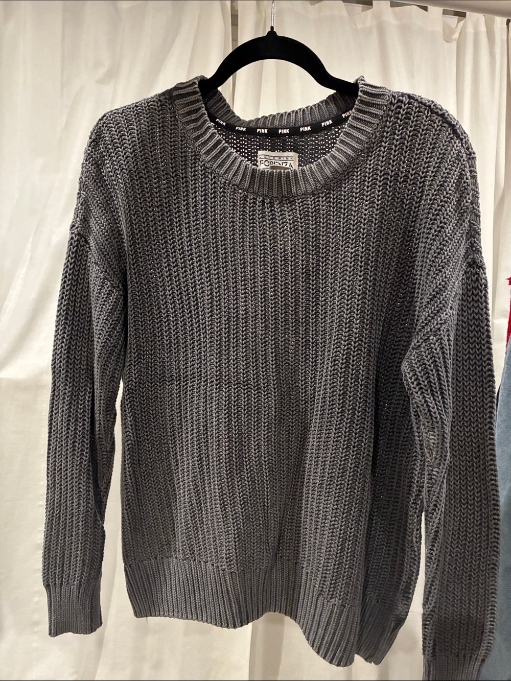 Woman’s Gray Knit Crewneck Sweater - Poshmark Collection